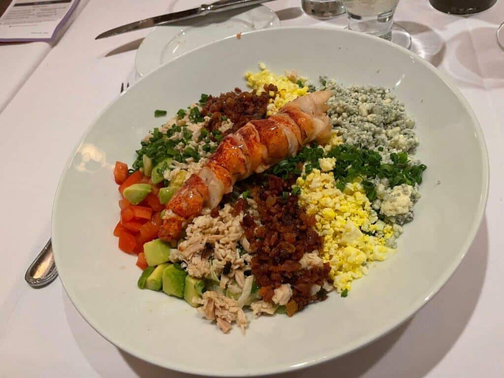 Cobb Salad with Lobster!