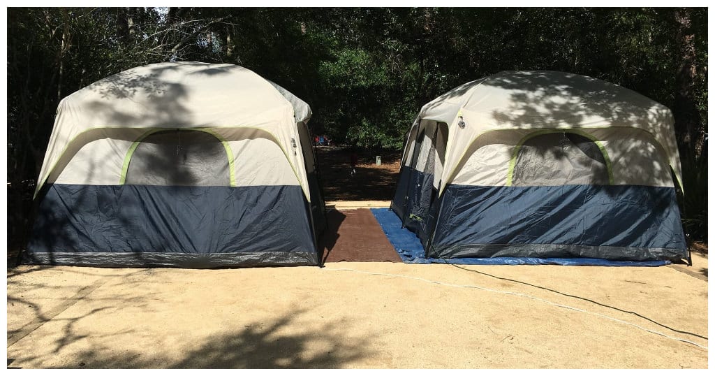 Tent or Pop-Up Campsites at Disney Fort Wilderness